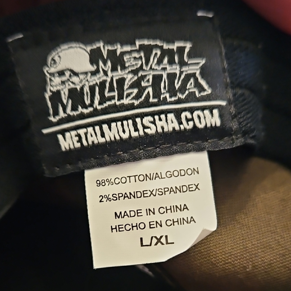 Metal Mulisha Black and White Logo Cap - Picture 2 of 6